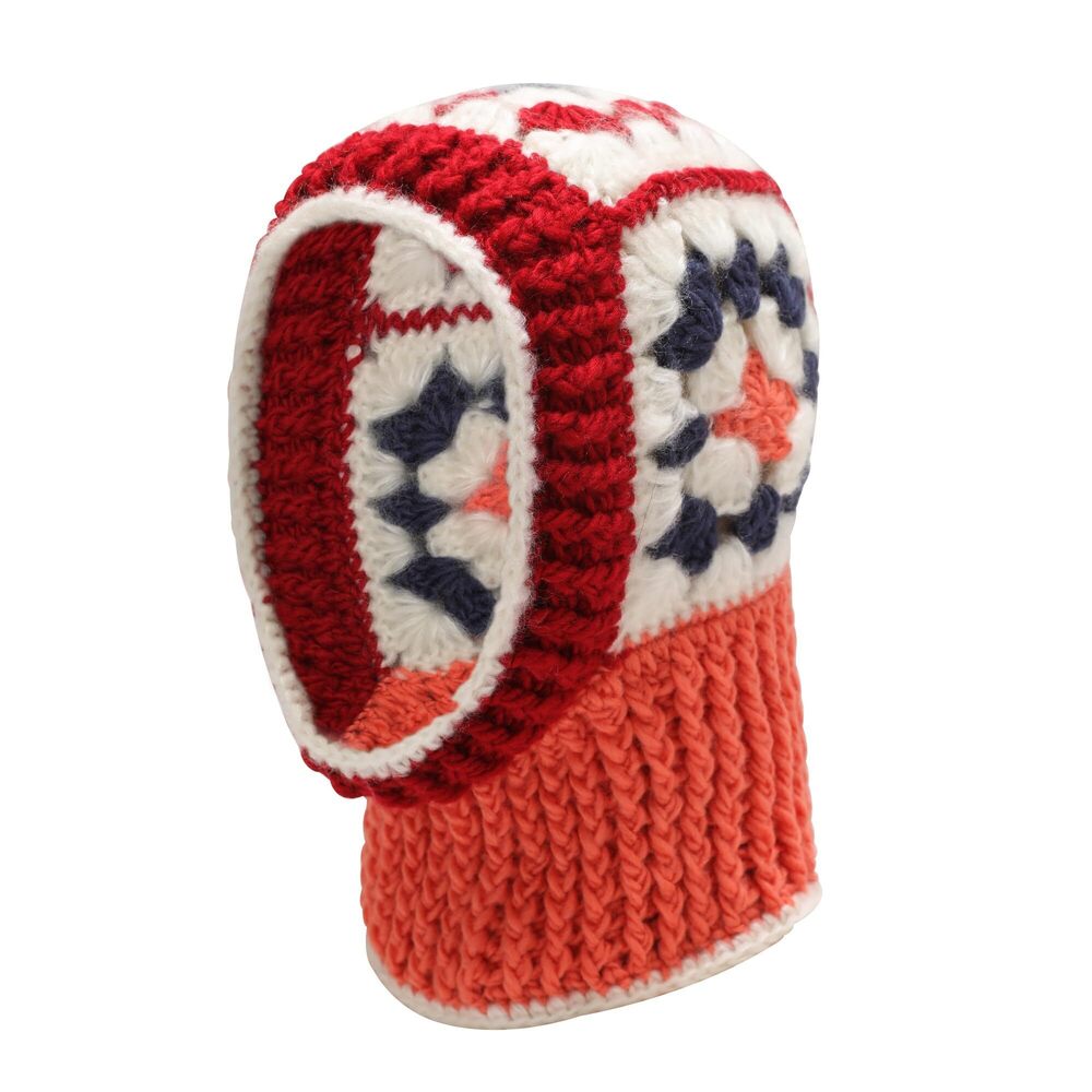2260 Winter Knitted Winter Hat Windproof Hooded Scarf Balaclava Beanie Hat